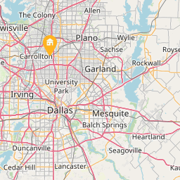 Hampton Inn Dallas-Addison on the map